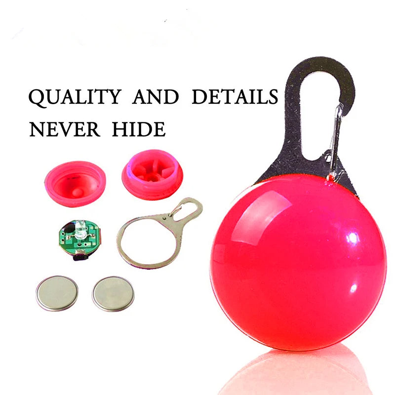 Gloeiende LED hanger voor honden en katten