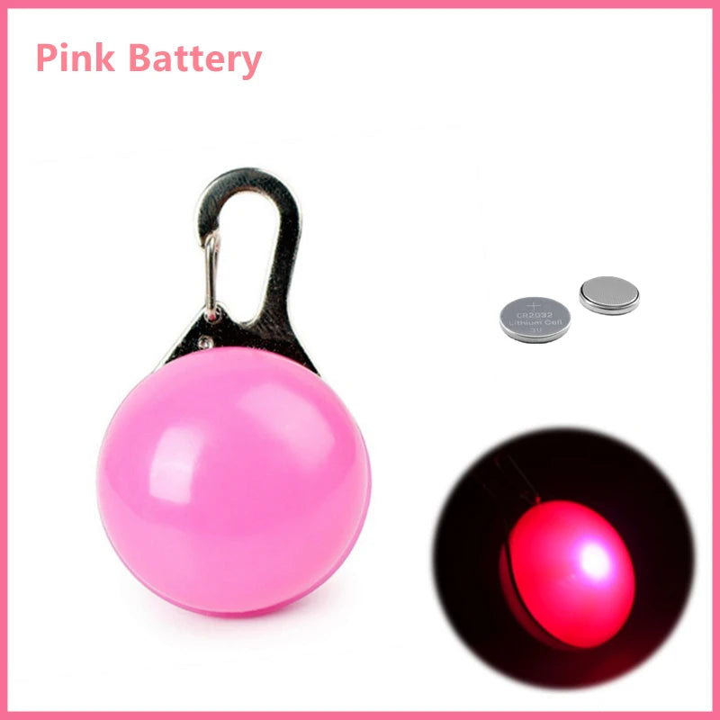 Gloeiende LED hanger voor honden en katten