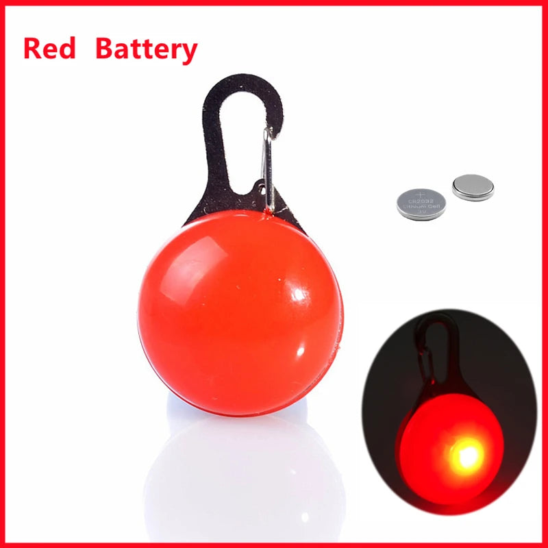 Gloeiende LED hanger voor honden en katten