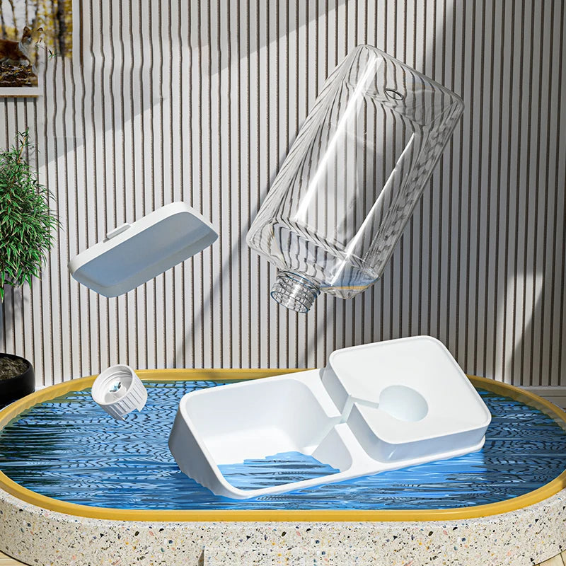 HOOPET Automatische Voedsel- en Waterdispenser