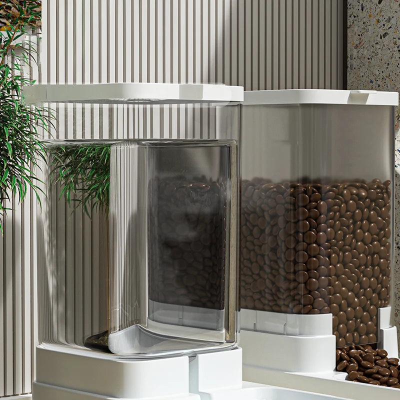 HOOPET Automatische Voedsel- en Waterdispenser