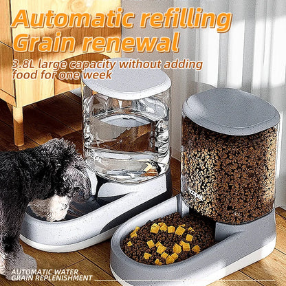 HOOPET Automatische Voer- en Waterdispenser